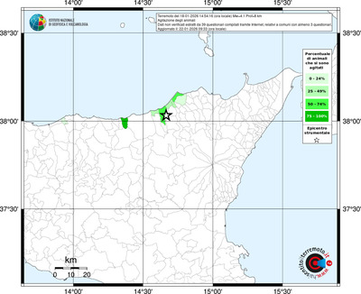 Mappa territorio comunale con almeno 3 questionari