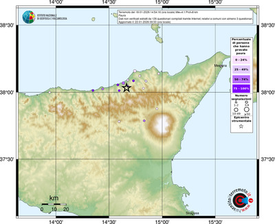 Mappa comuni con almeno 3 questionari