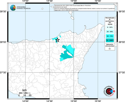 Mappa territorio comunale con almeno 3 questionari
