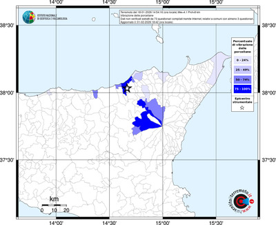 Mappa territorio comunale con almeno 3 questionari