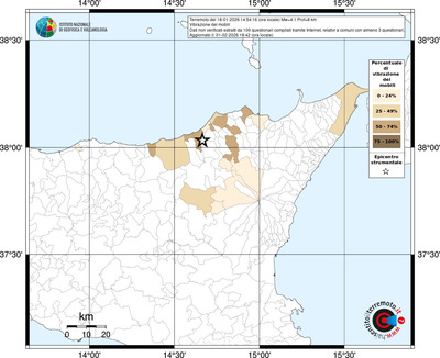 Mappa territorio comunale con almeno 3 questionari