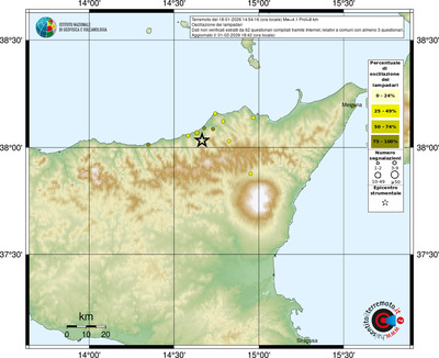 Mappa comuni con almeno 3 questionari