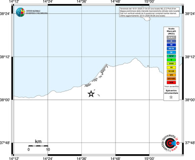 Mappa MCS - territori località