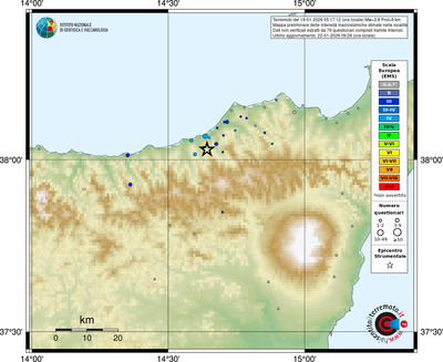 Mappa EMS - località