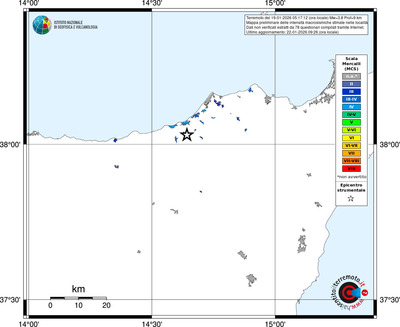 Mappa MCS - territori località