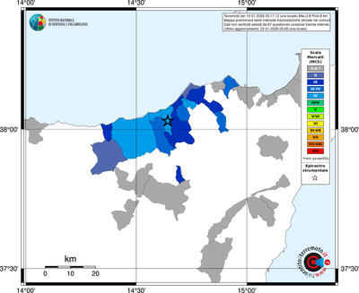 Mappa MCS - territori comuni