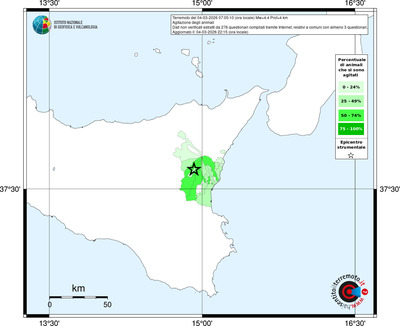 Mappa territorio comunale con almeno 3 questionari