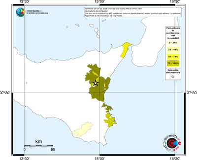 Mappa territorio comunale con almeno 3 questionari