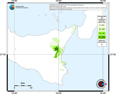 Mappa territorio comunale con almeno 3 questionari