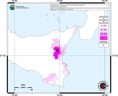 Mappa territorio comunale con almeno 3 questionari