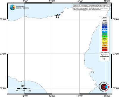 Mappa EMS - territori località