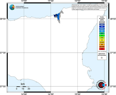Mappa EMS - territori comuni