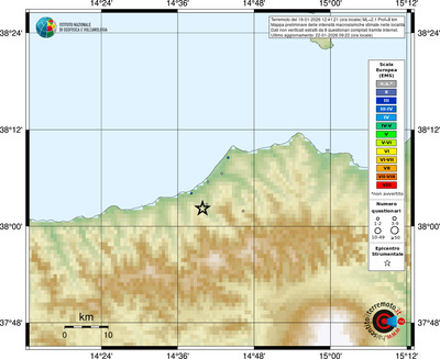 Mappa EMS - località