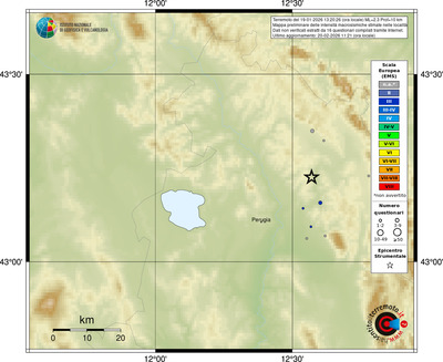 Mappa EMS - località