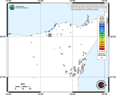 Mappa MCS - territori località