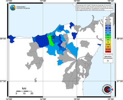 Mappa MCS - territori comuni