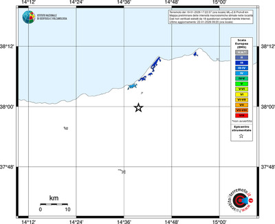 Mappa EMS - territori località