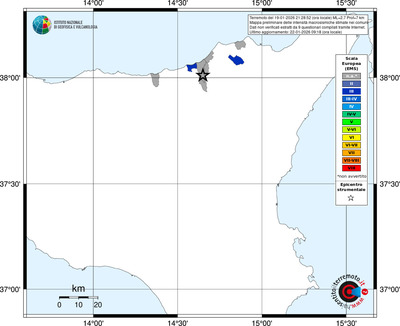 Mappa EMS - territori comuni