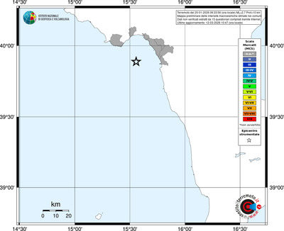 Mappa MCS - territori comuni
