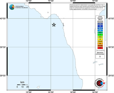 Mappa MCS - territori località
