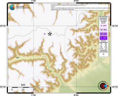 Mappa comuni con almeno 3 questionari