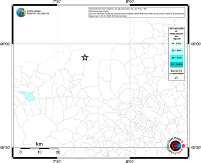 Mappa territorio comunale con almeno 3 questionari