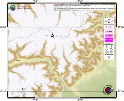 Mappa comuni con almeno 3 questionari