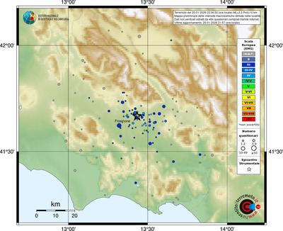 Mappa EMS - località