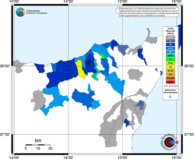Mappa MCS - territori comuni
