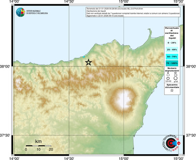 Mappa comuni con almeno 3 questionari