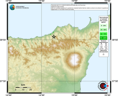 Mappa comuni con almeno 3 questionari