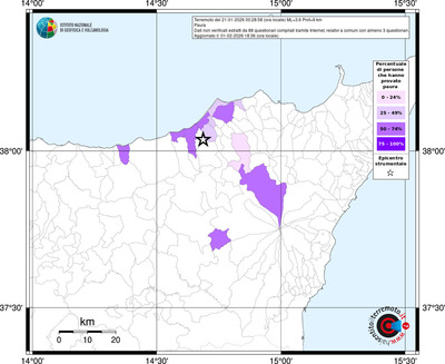Mappa territorio comunale con almeno 3 questionari