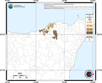 Mappa territorio comunale con almeno 3 questionari
