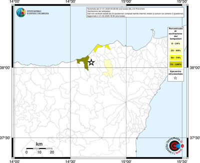 Mappa territorio comunale con almeno 3 questionari