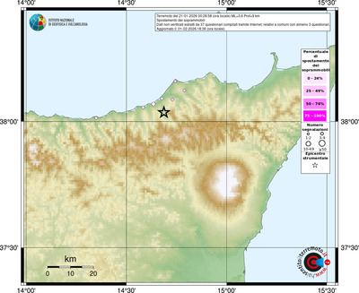 Mappa comuni con almeno 3 questionari