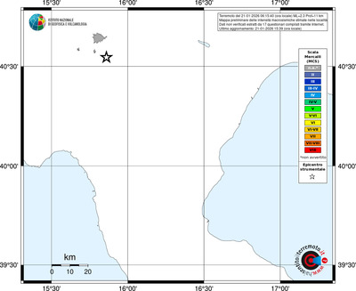 Mappa MCS - territori località