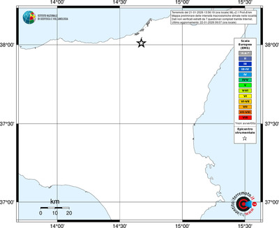 Mappa EMS - territori località