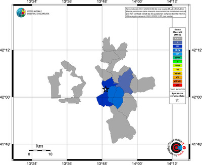 Mappa MCS - territori comuni