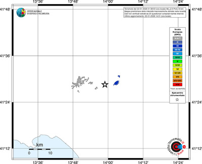 Mappa EMS - territori località