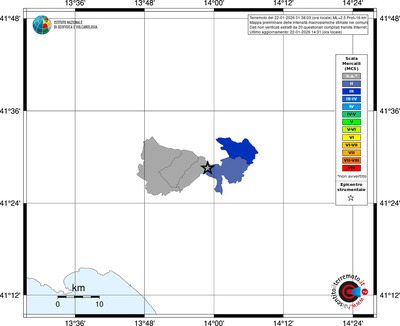 Mappa MCS - territori comuni