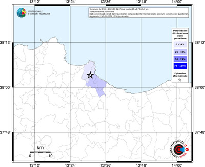 Mappa territorio comunale con almeno 3 questionari