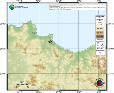 Mappa comuni con almeno 3 questionari