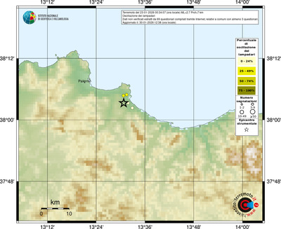 Mappa comuni con almeno 3 questionari