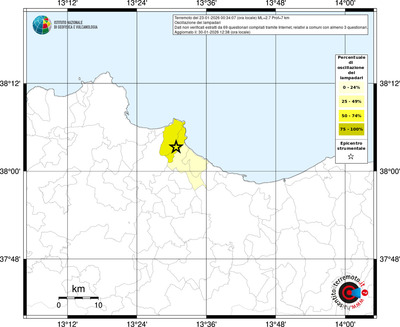 Mappa territorio comunale con almeno 3 questionari