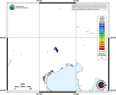 Mappa EMS - territori comuni
