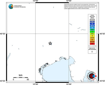 Mappa MCS - territori località