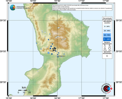 Mappa comuni con almeno 3 questionari