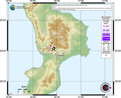 Mappa comuni con almeno 3 questionari