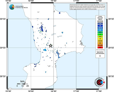 Mappa MCS - territori località