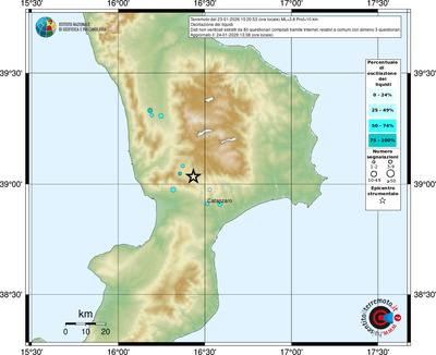 Mappa comuni con almeno 3 questionari